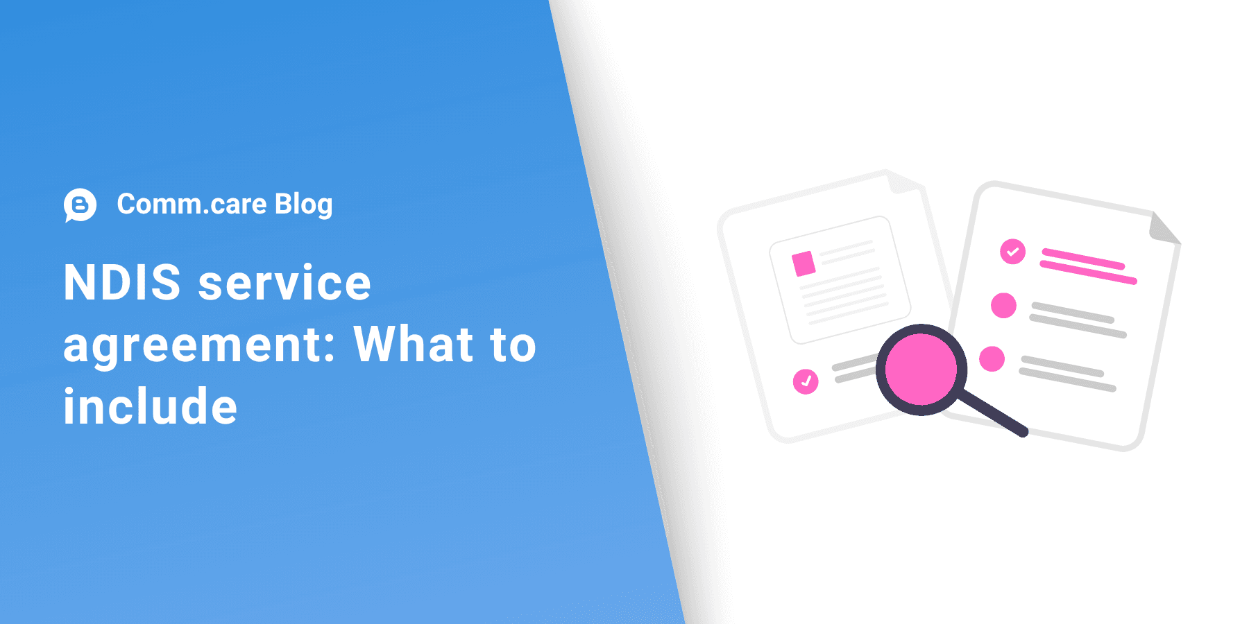 NDIS service agreement: What to include