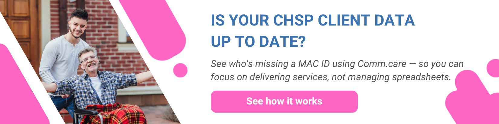 Is your chsp client data up to date